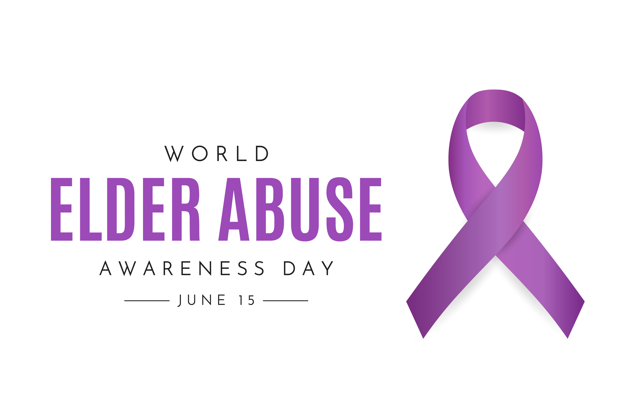 World Elder Abuse Awareness Day ad